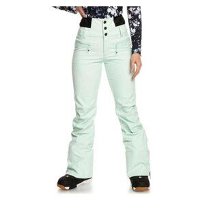 Women's ROXY Rising High Shell Women's Snow Pants Fair Aqua Medium NWT